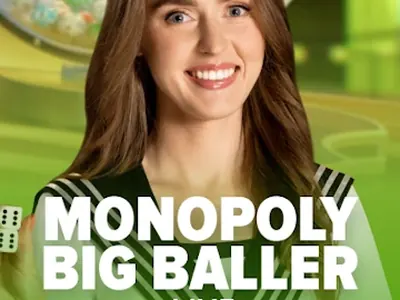 Monopoly Big Baller — Evolution title on Golden Genie Casino (RTP 96.1%)